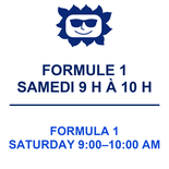 Formula 1 Saturday 9:00 am to 10:00 am