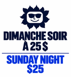 Sunday evening 25$