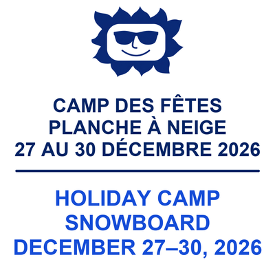 Holiday Camp Snowboard 27th to 30th of December 2026