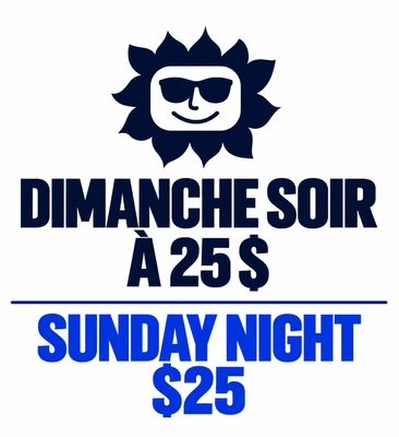 Sunday evening 25$