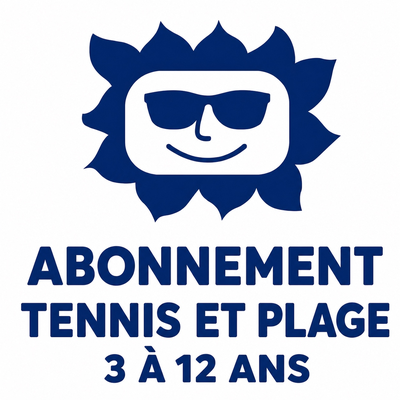 Plage et Tennis 3 à 12 ans