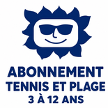 Plage et Tennis 3 à 12 ans