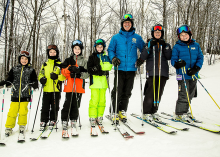 7 week-ends 6 à 17 Ski samedi 13h15 to 15h15
