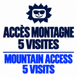 5 visits – Mountain access (all ages)