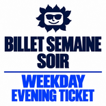 Evening ticket - weekday