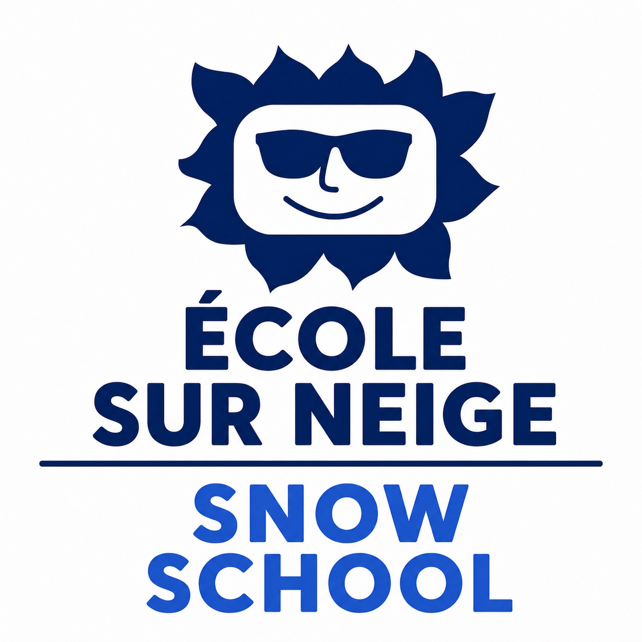 École sur neige