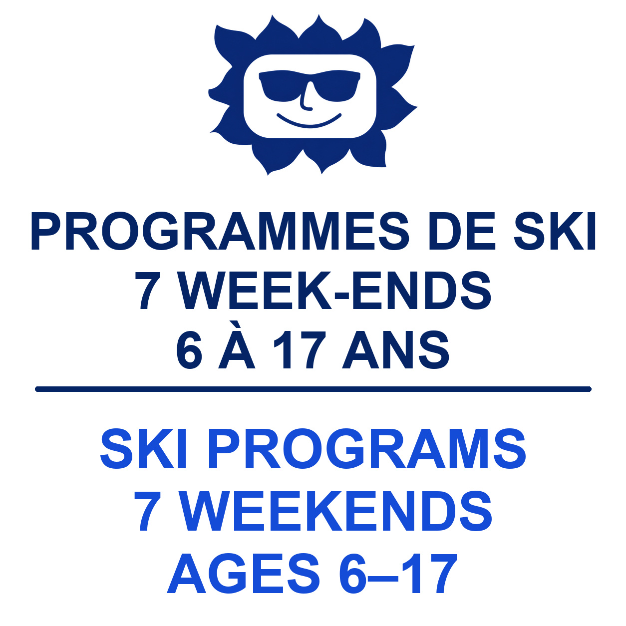 7 Weekends 6-17 years Ski