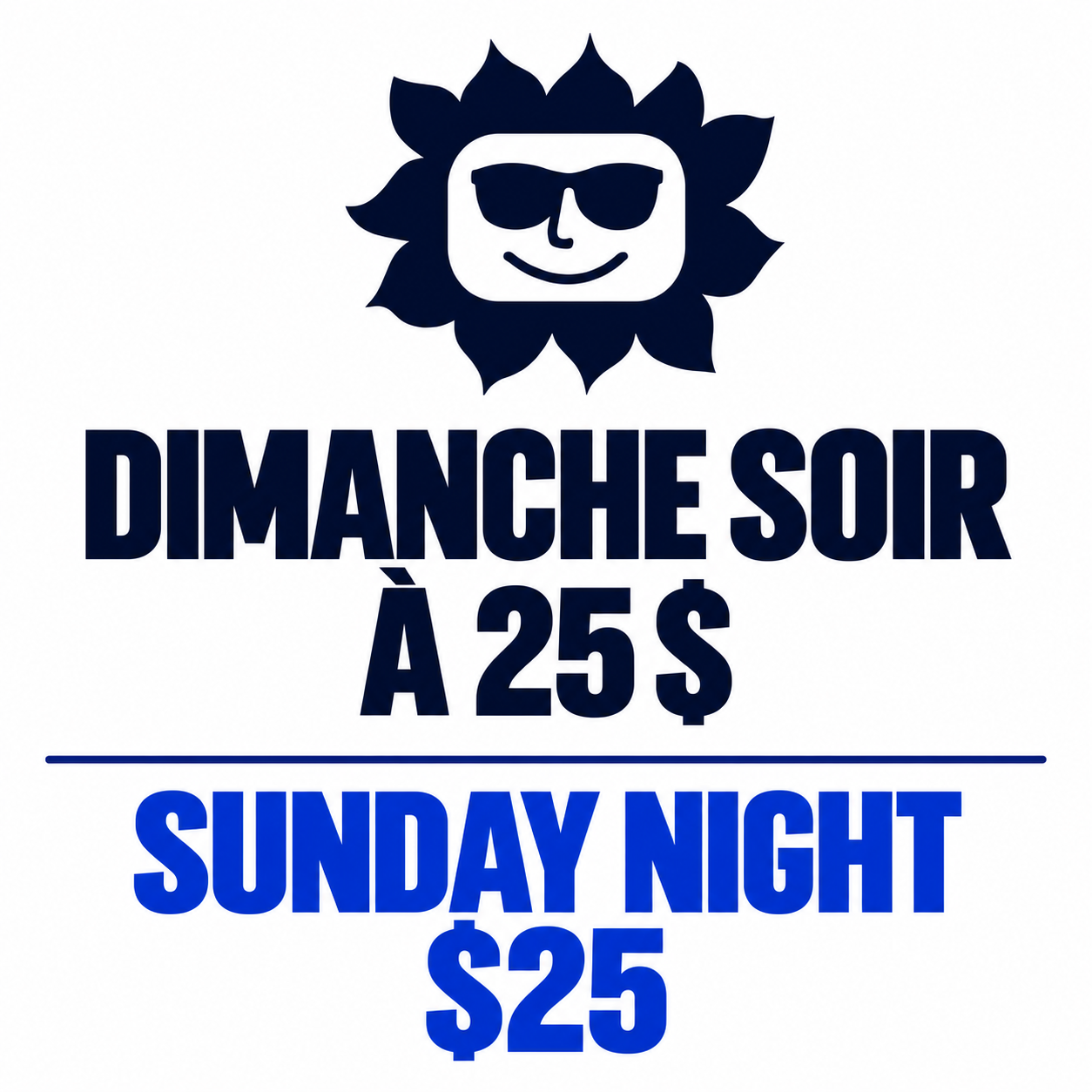 Sunday Evening at 25 $